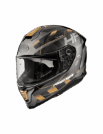 CASCO INTEGRALE MOTO PREMIER HYPER  HP 19  TOURING SPORT NERO GRIGIO ORO