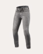 JEANS MOTO REVIT PISTONS 3 REV'IT SKINNY MEDIUM GREY USED PROTEZIONI URBAN