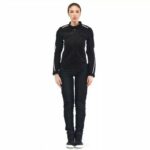 GIACCA MOTO DONNA ESTIVA DAINESE HYDRAFLUX 2 AIR LADY D-DRY BLACK BLACK WHITE - immagine 3