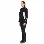 GIACCA MOTO DONNA ESTIVA DAINESE HYDRAFLUX 2 AIR LADY D-DRY BLACK BLACK WHITE - immagine 4