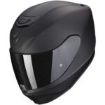 CASCO HELMET MOTO INTEGRALE SCORPION EXO 391 SOLID MATT BLACK NERO OPACO