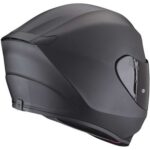 CASCO HELMET MOTO INTEGRALE SCORPION EXO 391 SOLID MATT BLACK NERO OPACO - immagine 3
