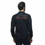 GIACCA MOTO DAINESE HEROSPHERE AIR TEX JACKET NERO ROSSO DIAMOND UOMO - immagine 6
