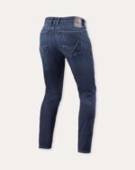JEANS MOTO REVIT KAY REV'IT SKINNY BLUE STONE PROTEZIONI URBAN STREET - immagine 2