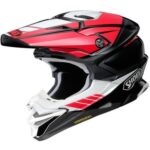CASCO SHOEI OFF ROAD VFX - WR 06 JAMMER TC1 BLACK RED NERO ROSSO MOTOCROSS MX