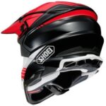 CASCO SHOEI OFF ROAD VFX - WR 06 JAMMER TC1 BLACK RED NERO ROSSO MOTOCROSS MX - immagine 2
