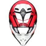 CASCO SHOEI OFF ROAD VFX - WR 06 JAMMER TC1 BLACK RED NERO ROSSO MOTOCROSS MX - immagine 3