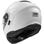 CASCO MODULARE SHOEI NEOTEC 3 WHITE BIANCO APRIBILE TOURING FIBRA - immagine 3