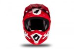 CASCO MOTO MOTOCROSS ENDURO MOTARD INTEGRALE UFO PLAST HE170 ECHUS ROSSO/BIANCO - immagine 3