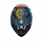 CASCO AGV INTEGRALE K3 REPLICA VALENTINO ROSSI WINTER TEST 2018 DOPPIA VISIERA - immagine 7