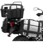 COPPIA VALIGIE LATERALI GIVI TREKKER MONOKEY TRK46PACK2 46LT FINITURA ALLUMINIO - immagine 3