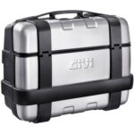 COPPIA VALIGIE LATERALI GIVI TREKKER MONOKEY TRK46PACK2 46LT FINITURA ALLUMINIO - immagine 4