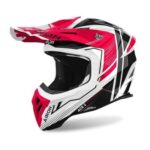 CASCO FUORISTRADA INTEGRALE AIROH AVIATOR ACE 2 CROSS ENDURO ENGINE RED GLOSS