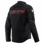GIACCA MOTO DAINESE HEROSPHERE AIR TEX JACKET NERO ROSSO DIAMOND UOMO - immagine 2