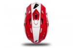 CASCO MOTO MOTOCROSS ENDURO MOTARD INTEGRALE UFO PLAST HE170 ECHUS ROSSO/BIANCO - immagine 6