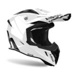 CASCO OFFROAD AIROH AVIATOR ACE 2 CROSS ENDURO WHITE GLOSS BIANCO LUCIDO - immagine 2