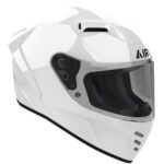 CASCO INTEGRALE MOTO AIROH CONNOR COLOR WHITE GLOSS TOURING STREET BIANCO LUCIDO - immagine 2