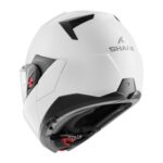 CASCO MODULARE SHARK OXO PEARLY WHITE BIANCO PERLA FLIP BACK BLANK  TOURING - immagine 6