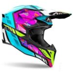 Casco Moto Cross Enduro Airoh WRAAAP Diamond Gloss - immagine 2