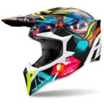 CASCO HELMET MOTO CROSS ENDURO AIROH WRAAAP LOLLIPOP GLOSS