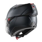 CASCO MODULARE SHARK OXO FLIP BACK BLANK MATT GUN METAL GRIGIO SCURO TOURING - immagine 2