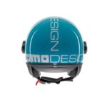 CASCO MOTO JET MOMO DESIGN FGTR CLASSIC CANDY LAKE E2206 BLUE/WHITE BLU/BIANCO - immagine 2