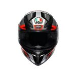 CASCO INTEGRALE MOTO AGV K1 K1-S FASTLAP BLACK/GREY/RED E2206 SPORT - immagine 2