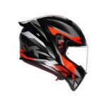 CASCO INTEGRALE MOTO AGV K1 K1-S FASTLAP BLACK/GREY/RED E2206 SPORT - immagine 3