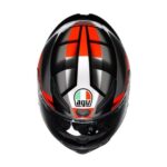 CASCO INTEGRALE MOTO AGV K1 K1-S FASTLAP BLACK/GREY/RED E2206 SPORT - immagine 7