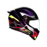 CASCO INTEGRALE MOTO AGV K1 K1-S FASTLAP BLACK/PURPLE/PINK E2206 SPORT - immagine 5