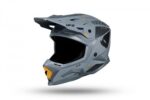 CASCO MOTO CROSS ENDURO MOTARD UFO PLAST HE 13100 HE13100 ECHUS GRIGIO ARANCIONE