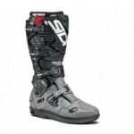 STIVALI MOTO SIDI CROSSFIRE 3 SRS ENDURO CROSS GRIGIO NERO GREY BLACK BOOTS MX
