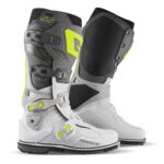 STIVALI BOOTS GAERNE SG 22 SNODO MOTO CROSS ENDURO ANTHRACITE WHITE/GREY/YELLOW
