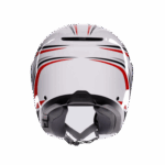 Casco Jet Moto AGV IRIDES TOLOSA White/Black/Grey/Red - Bianco/Nero/Grigio/Rosso - immagine 5