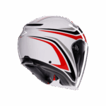 Casco Jet Moto AGV IRIDES TOLOSA White/Black/Grey/Red - Bianco/Nero/Grigio/Rosso - immagine 6