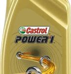 OLIO CASTROL POWER 1 2T 1L MOTO SCOOTER LUBRIFICANTE 100% SINTETICO A15B64B
