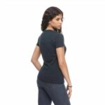 T-SHIRT DAINESE ESSENCE WORDMARK DONNA CARBONIO GIROCOLLO ESTIVA MANICHE CORTE - immagine 4