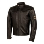 GIACCA JACKET MOTO UOMO MAN PELLE LEATHER MOORE LEGEND MARRONE BROWN