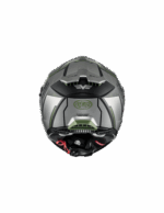 CASCO MOTO INTEGRALE PREMIER TYPHOON BA MILY BM NERO GRIGIO VERDE - immagine 6