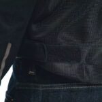 GIACCA MOTO DAINESE SEVILLA AIR TEX ESTIVA TESSUTO UOMO NERO VENTILATA - immagine 11