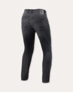 JEANS MOTO REVIT KAY REV'IT SKINNY MEDIUM GREY PROTEZIONI URBAN STREET - immagine 2