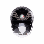 Casco Jet Moto AGV IRIDES BOLOGNA Matt Black Tricolore Nero Doppia Visiera - immagine 2