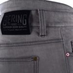 PANTALONI MOTO BERING TWINNER JEANS GRIGIO PROTEZIONI ESTIVI - immagine 3