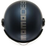 CASCO MOTO JET MOMO DESIGN FGTR EVO E2206 BLU AVIO OPACO / SILVER - immagine 5