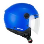 CASCO JET BAMBINO CGM 261A MINI MONO AZZURRO OPACO ECE-R 22.06