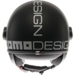 CASCO MOTO JET MOMO DESIGN FGTR EVO E2206 NERO OPACO / SILVER - immagine 14