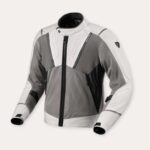 GIACCA MOTO ESTIVA UOMO REV'IT AIRWAVE 4 TRAFORATA ARGENTO ANTRACITE REVIT
