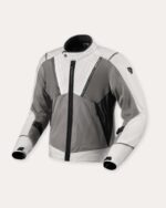 GIACCA MOTO ESTIVA UOMO REV'IT AIRWAVE 4 TRAFORATA ARGENTO ANTRACITE REVIT