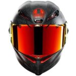 CASCO MOTO INTEGRALE AGV PISTA GP RR PANTERA LIMITED EDITION OPACO MISURA M - immagine 7