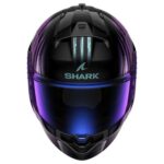 CASCO INTEGRALE MOTO SHARK RIDILL 2 ASSYA BLACK GLITTER BLACK - immagine 2
